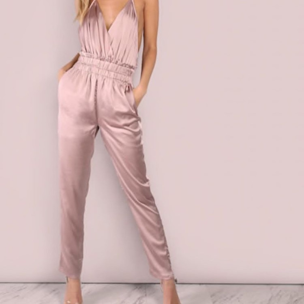 Dusty Pink Jumpsuit
